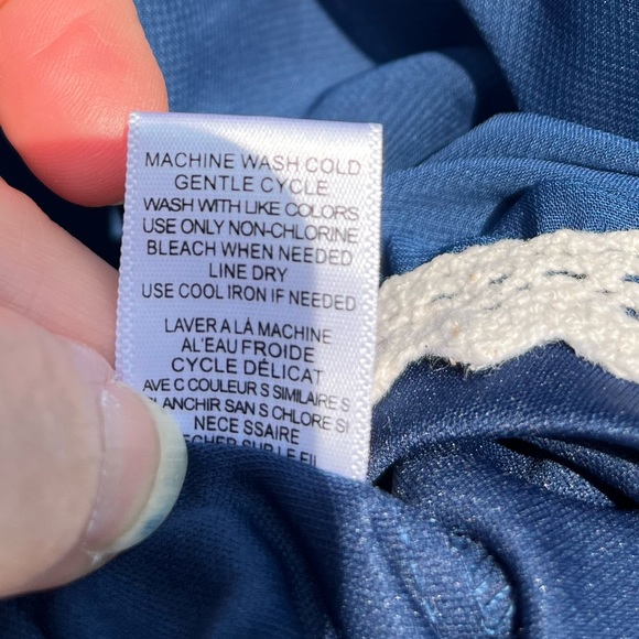 Blue Vintage Bohemian Dress - Picture 12 of 14